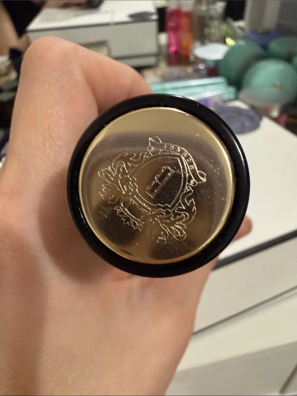 Bobbi Brown Black and Gold Intensive Serum Foundation Bottle